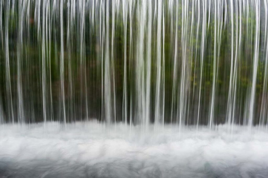 MFIMAGE Portfolio. Falling water abstract